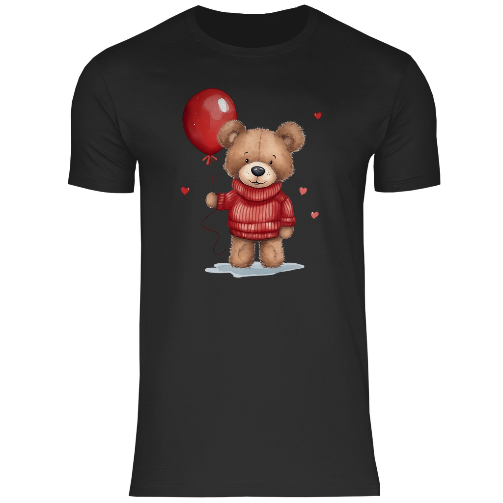 Herren T-Shirt Teddybär-01