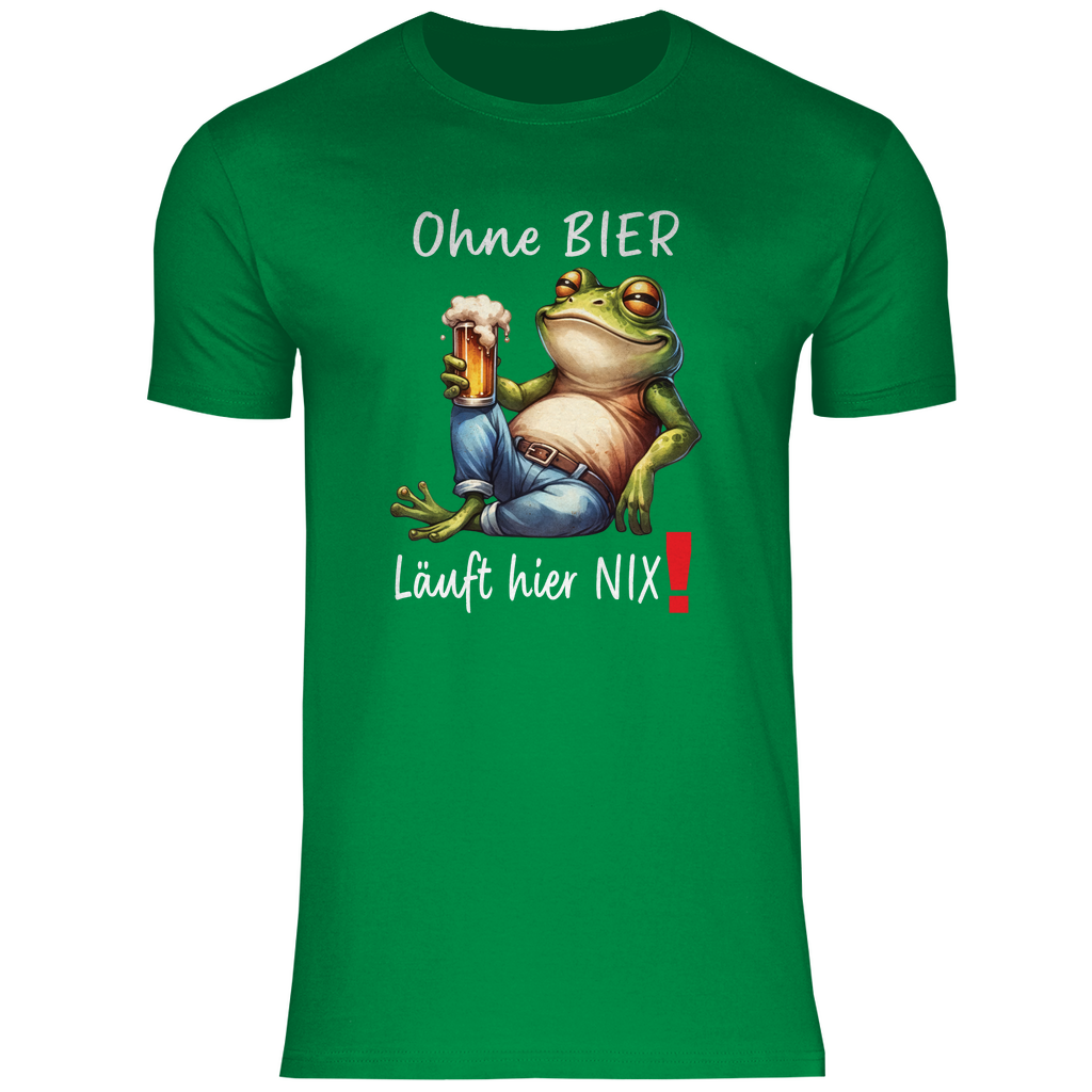 Herren T-Shirt Ohne Bier-01