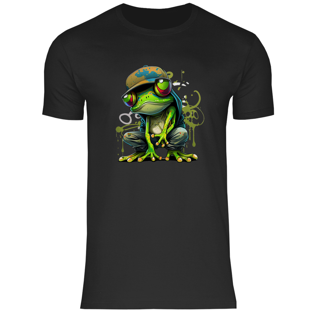 Herren T-Shirt Frosch-2