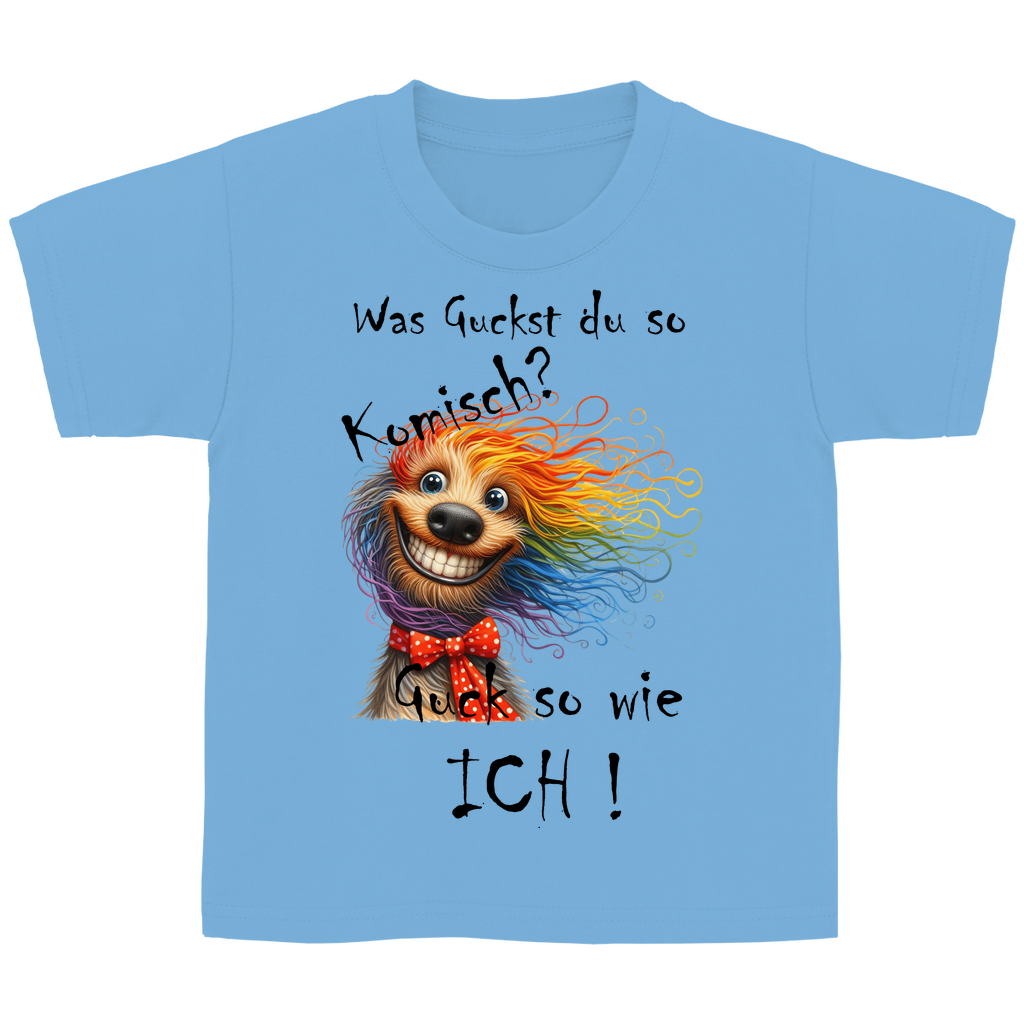 Kinder Basic T-Shirt was kuckst du ? 03S