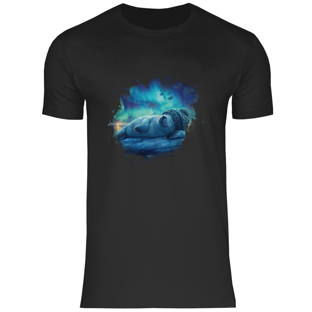 Herren T-Shirt Seehund-01