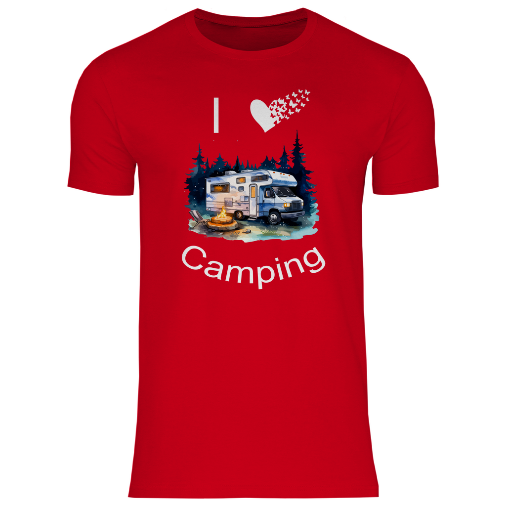 Herren T-Shirt camping-07