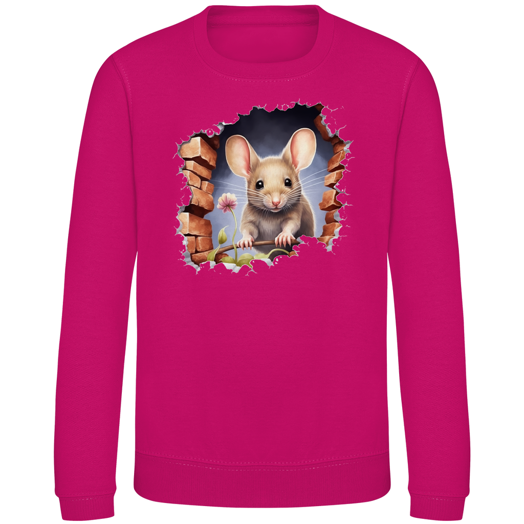 Kinder Sweatshirt maus-03