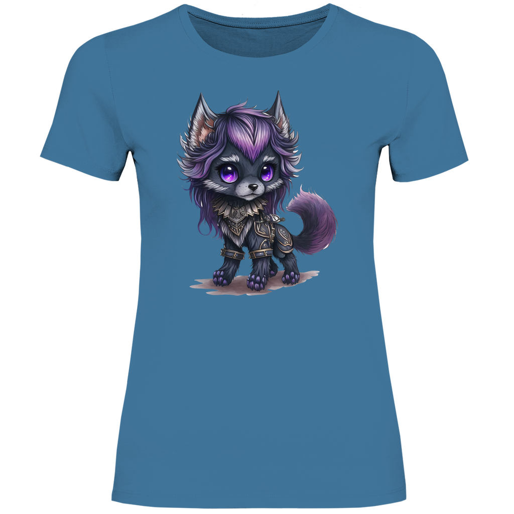 Damen T-Shirt wolf 02