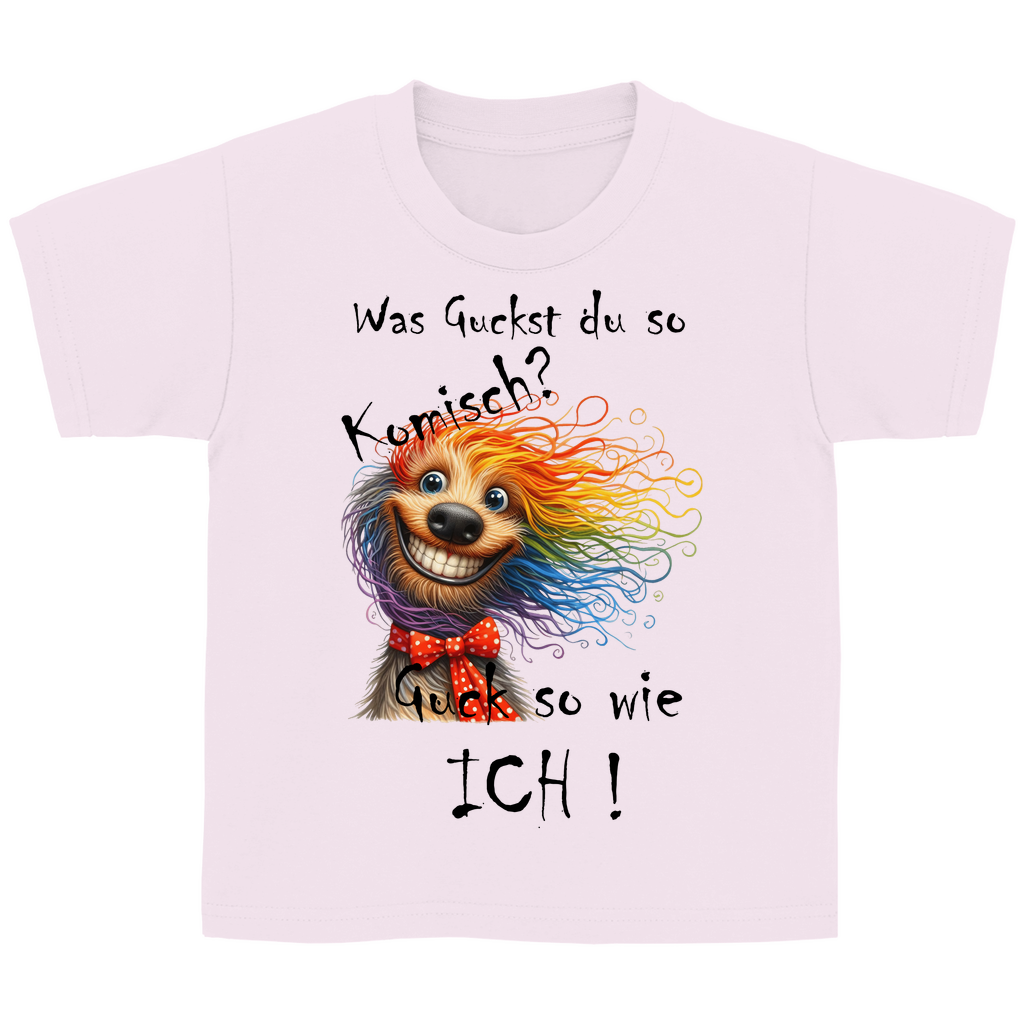 Kinder Basic T-Shirt was kuckst du ? 03S
