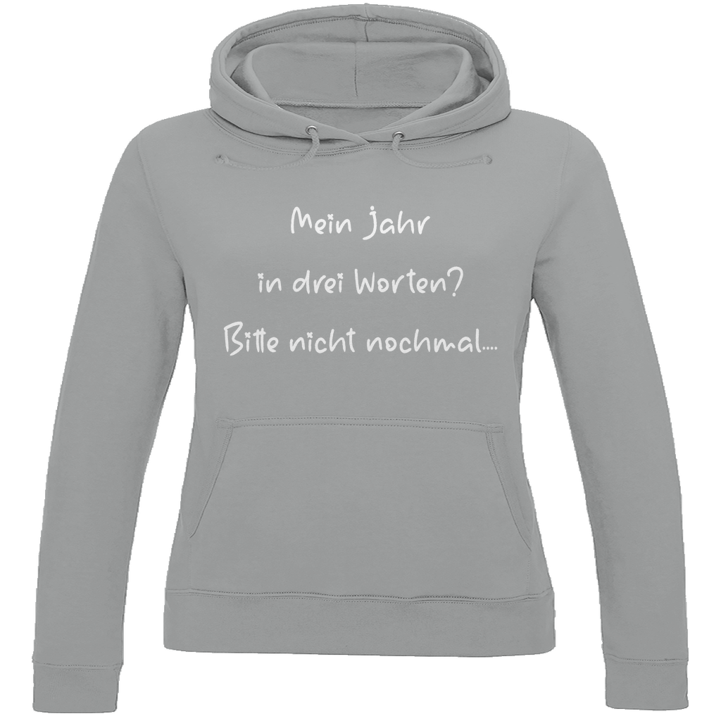 Damen Hoodie spruch017