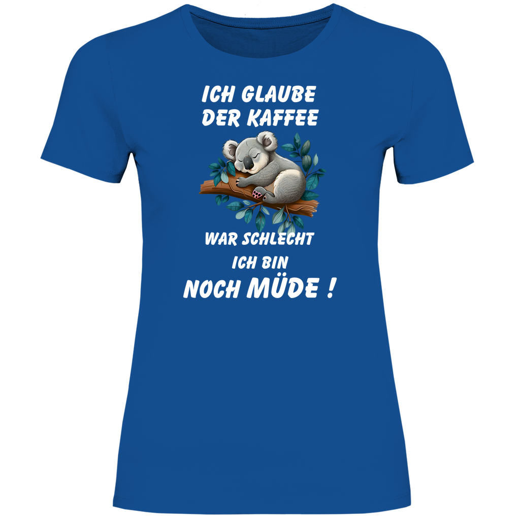 Damen T-Shirt kaffee-01