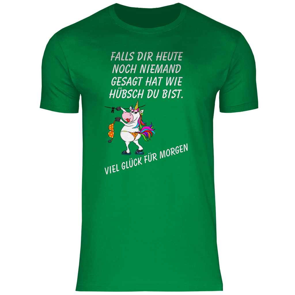 Herren T-Shirt wie hübsch
