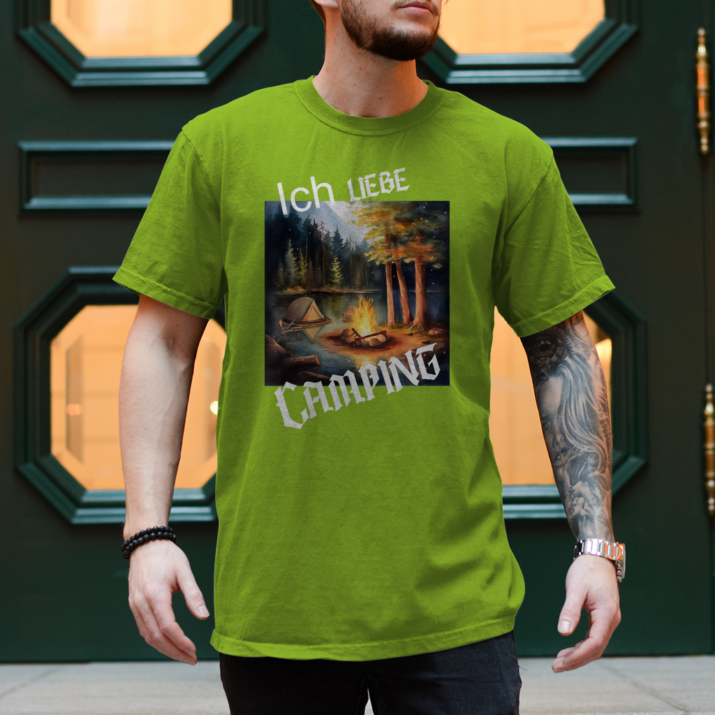 Herren T-Shirt Camping-01