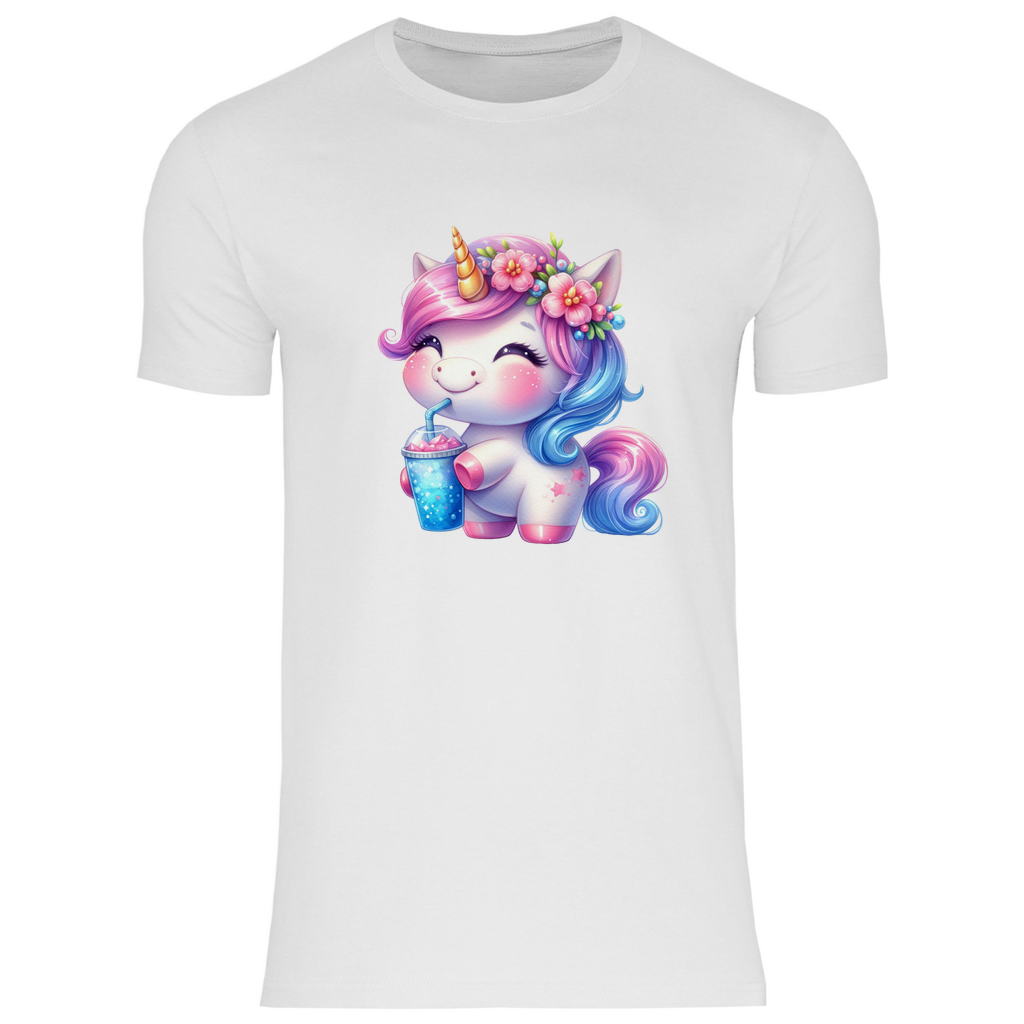 Herren T-Shirt kinder-einhorn-01