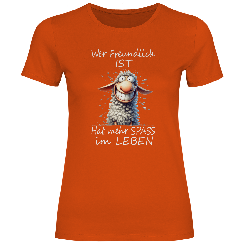 Damen T-Shirt wet freindlich ist