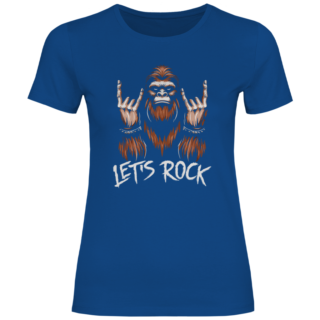 Damen T-Shirt let´s rock