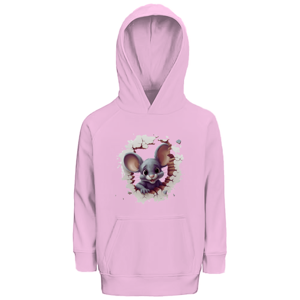Kinder Premium Bio Hoodie maus-02