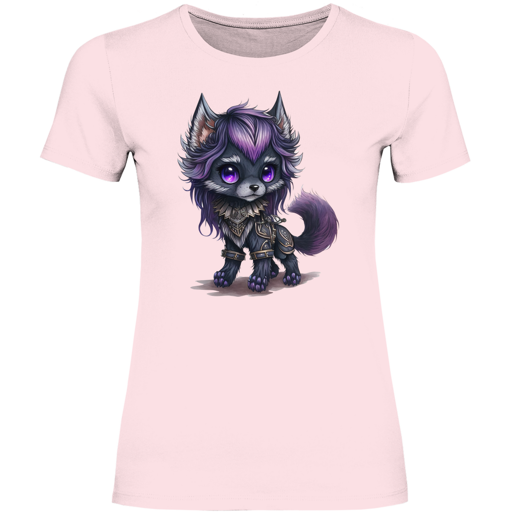 Damen T-Shirt wolf 02