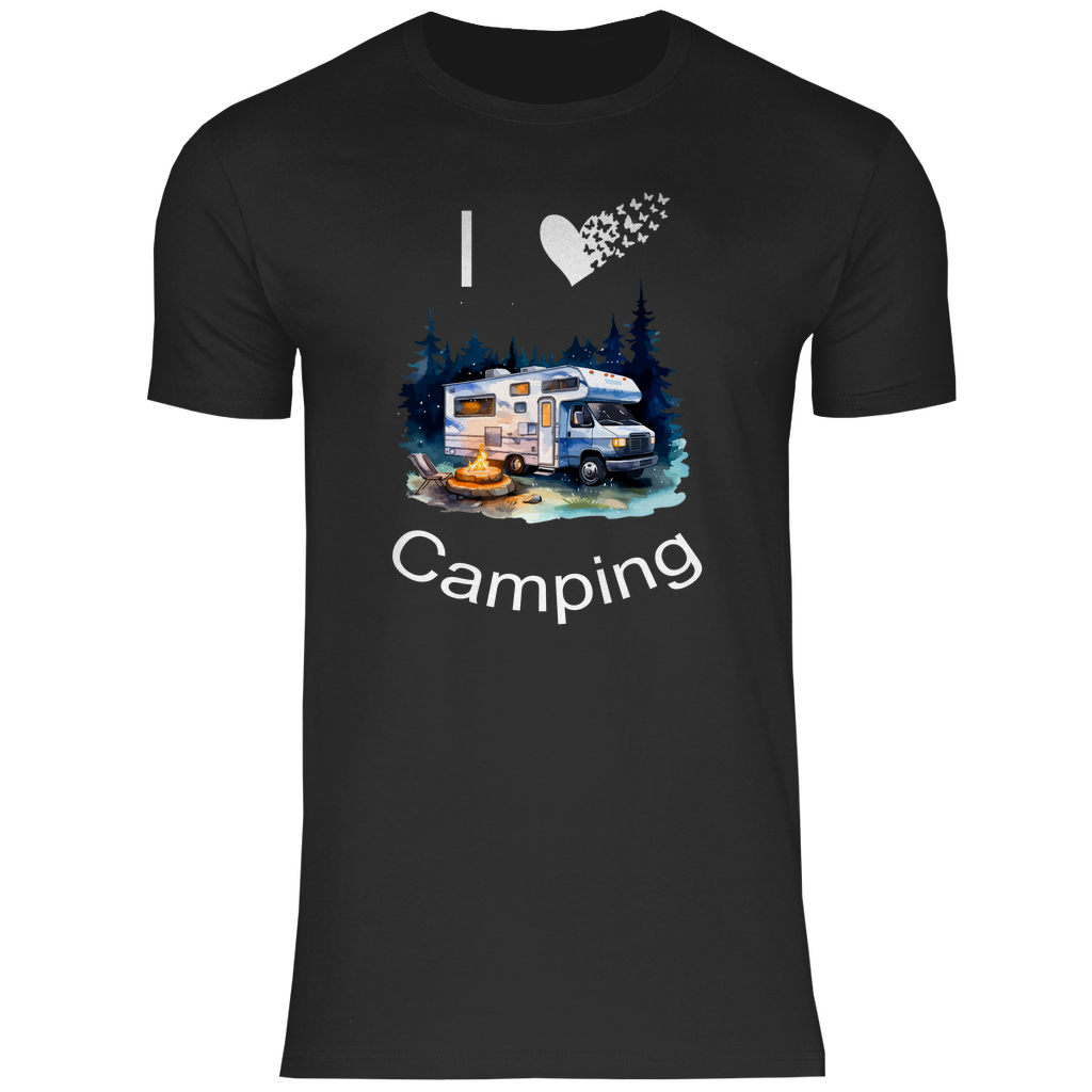 Herren T-Shirt camping-07