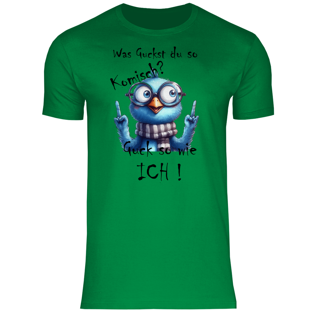 Herren T-Shirt was kuckst du ? 02S