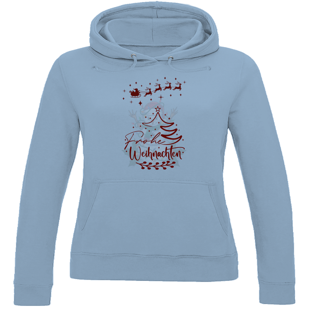 Damen Hoodie weihnachten-09