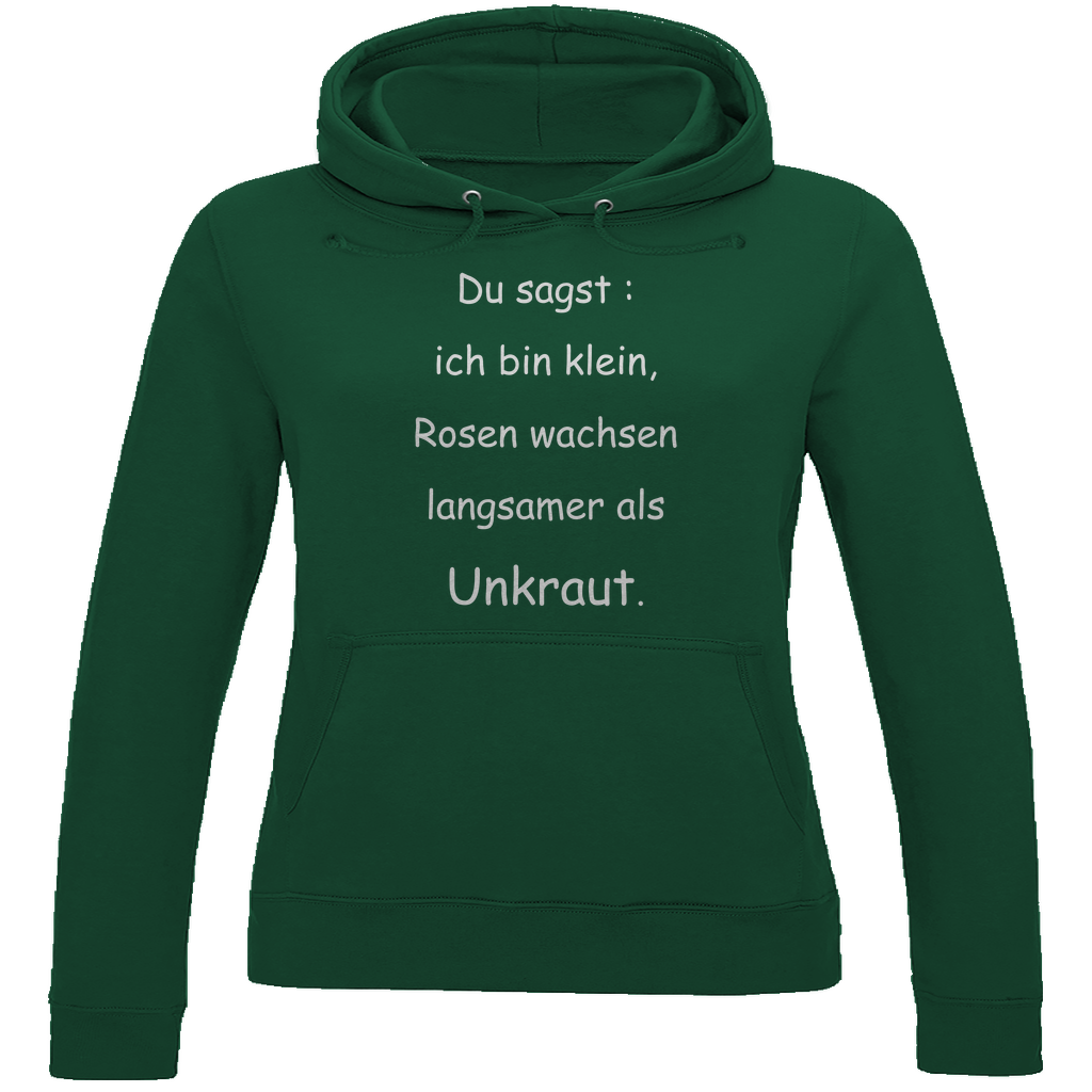 Damen Hoodie spruch019