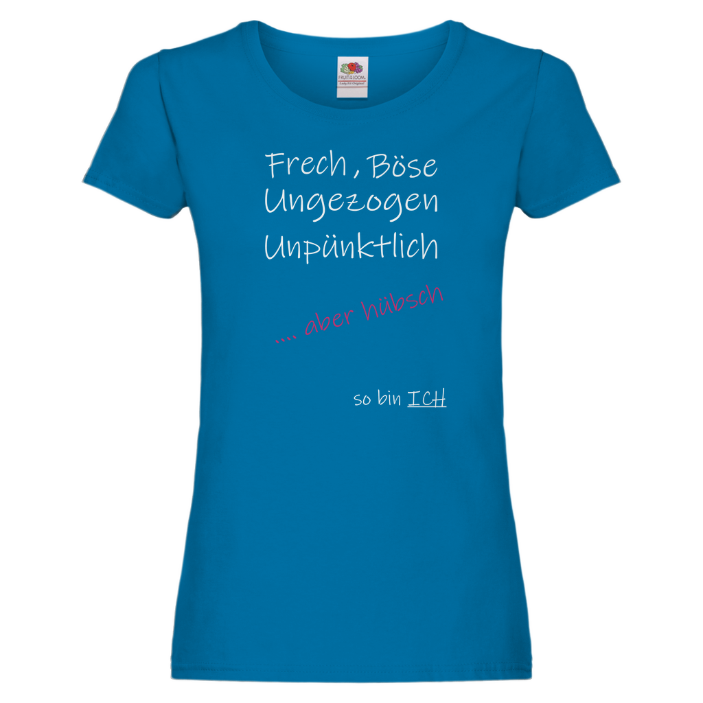 Damen Promo T-Shirt Spruch0008W