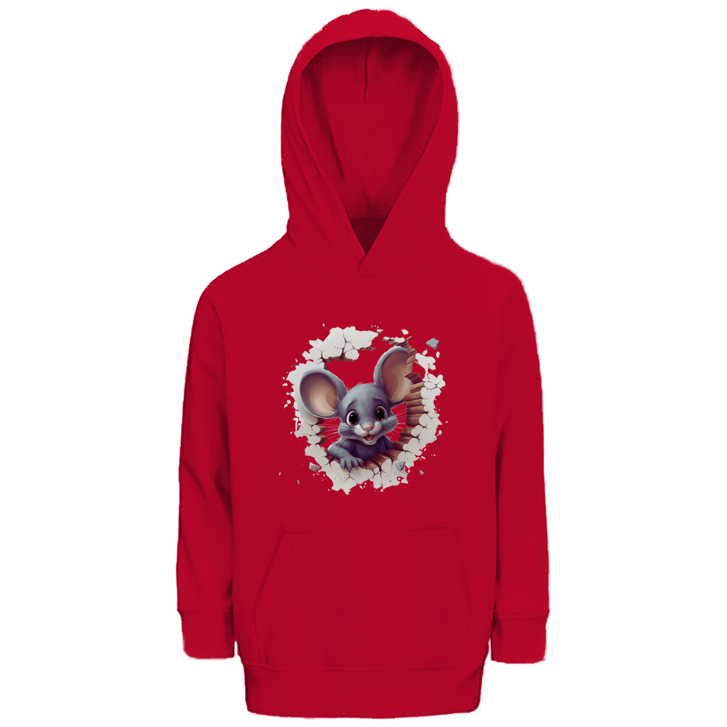 Kinder Premium Bio Hoodie maus-02