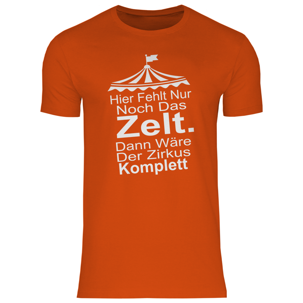 Herren T-Shirt hier fehlt nur noch-w