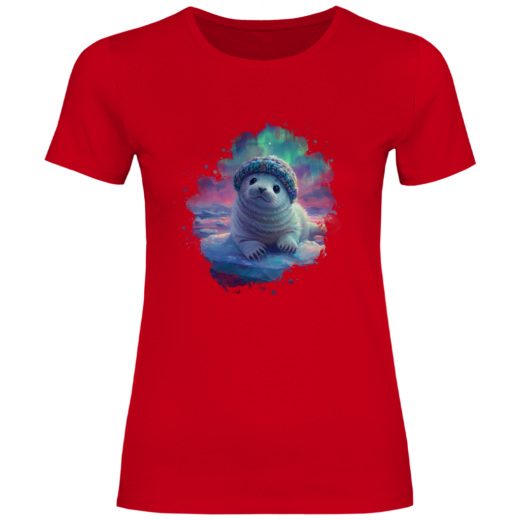 Damen T-Shirt Seehund-02