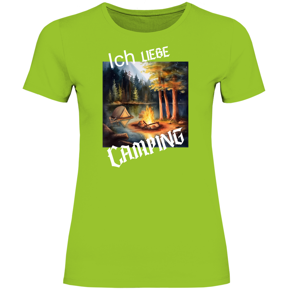 Damen T-Shirt Camping-01