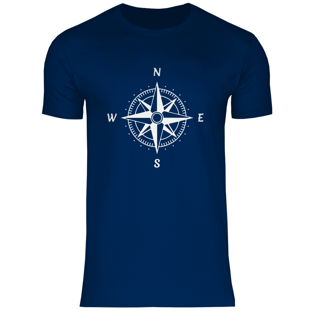 Herren T-Shirt Sailing-kompass-01