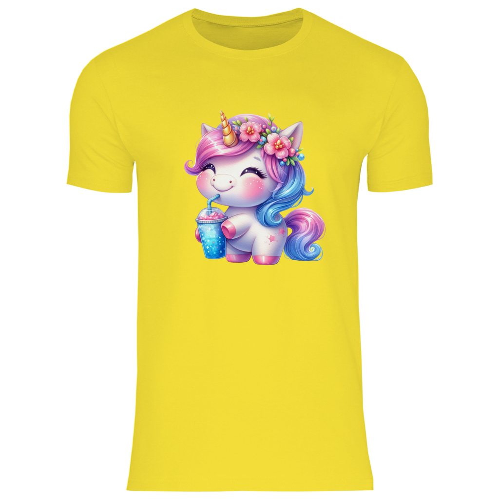 Herren T-Shirt kinder-einhorn-01