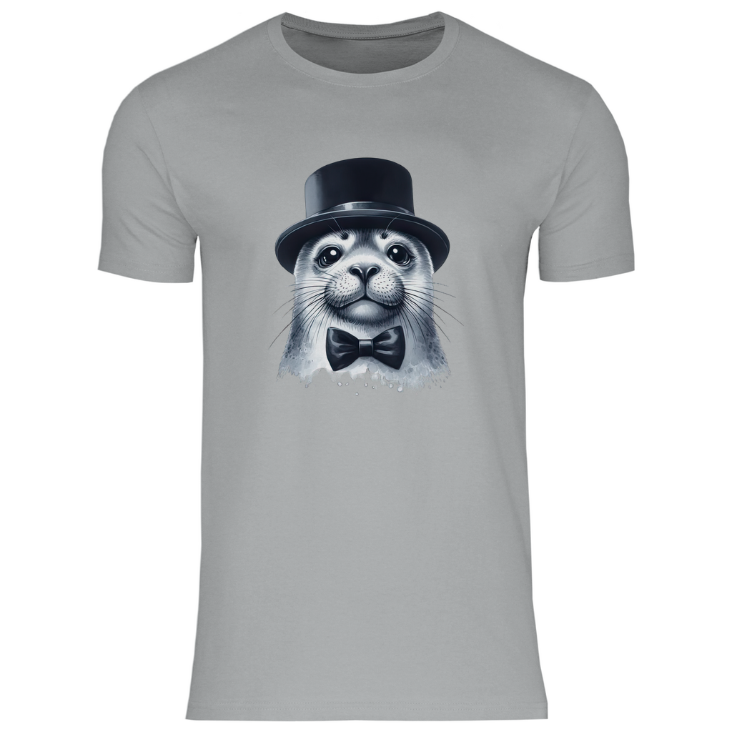 Herren T-Shirt Seehund-03