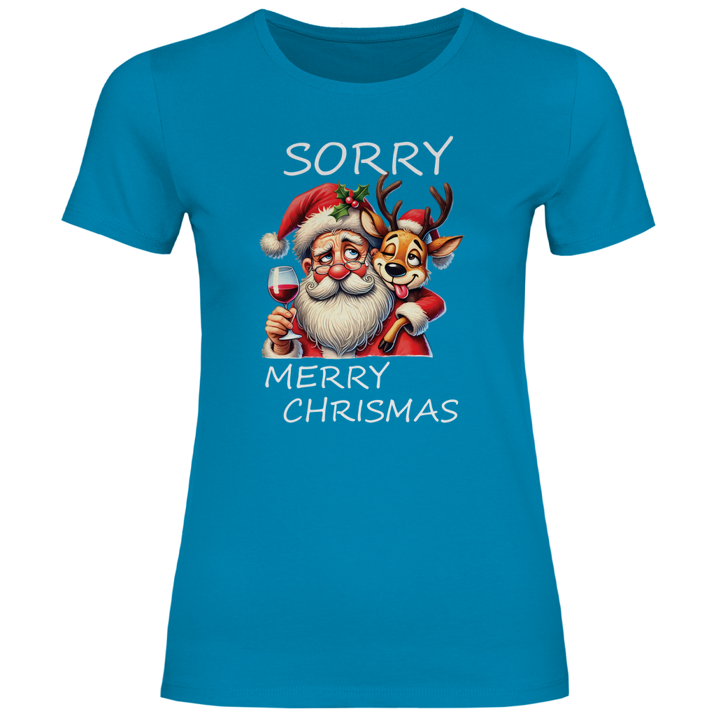Damen T-Shirt weihnachten-13