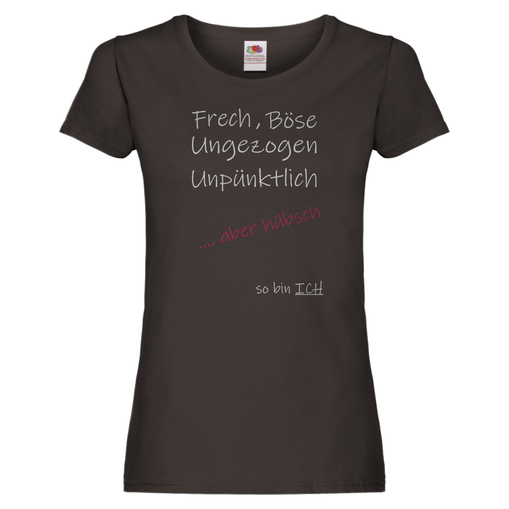 Damen Promo T-Shirt Spruch0008W