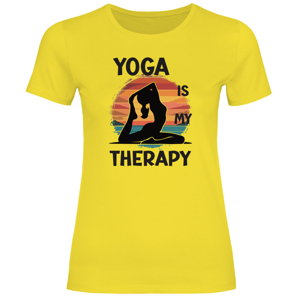 Damen T-Shirt Yoga-001