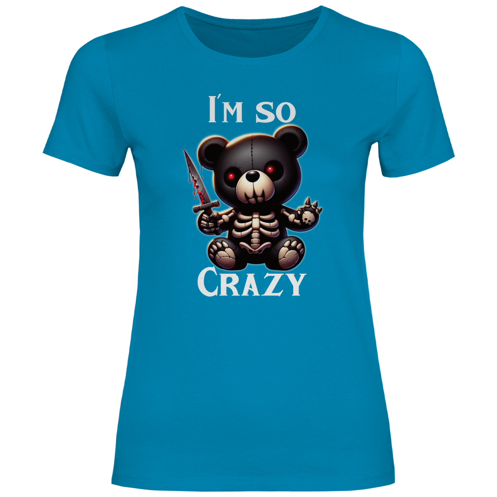 Damen T-Shirt crazy-001