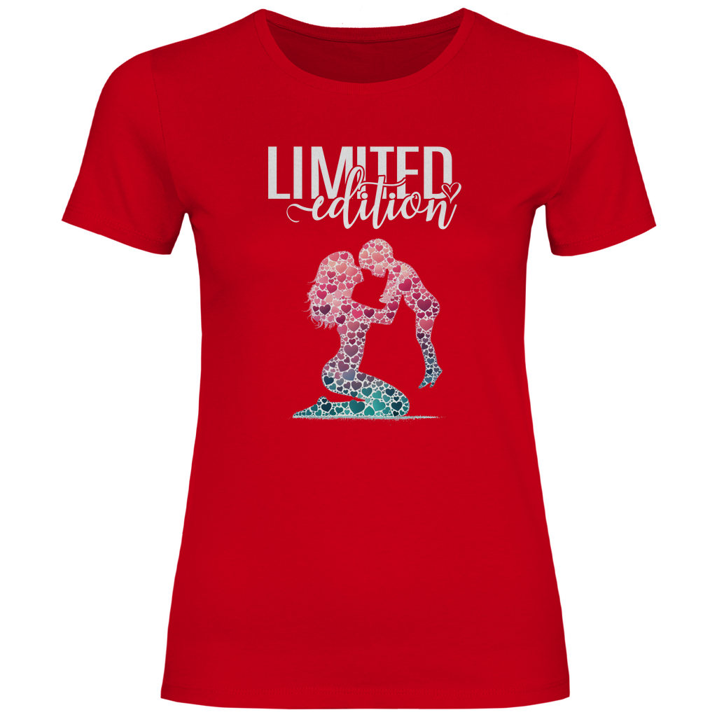 Damen T-Shirt mutter mit kind-01