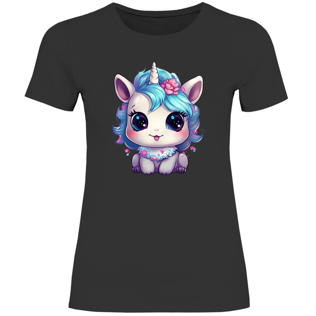 Damen T-Shirt unicorn-02