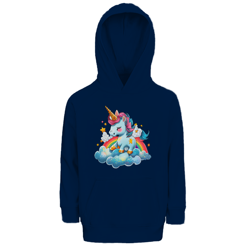 Kinder Premium Bio Hoodie unicorn-01