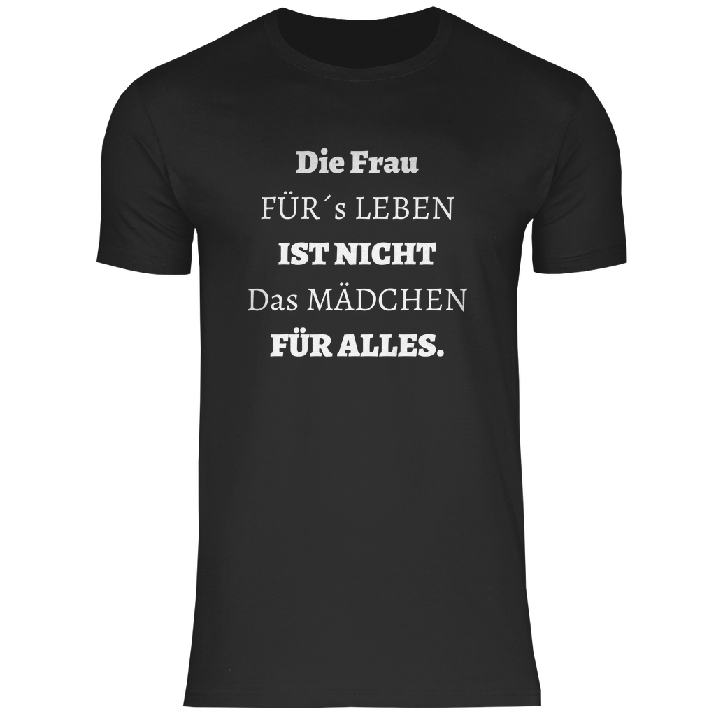 Herren T-Shirt Die Frau