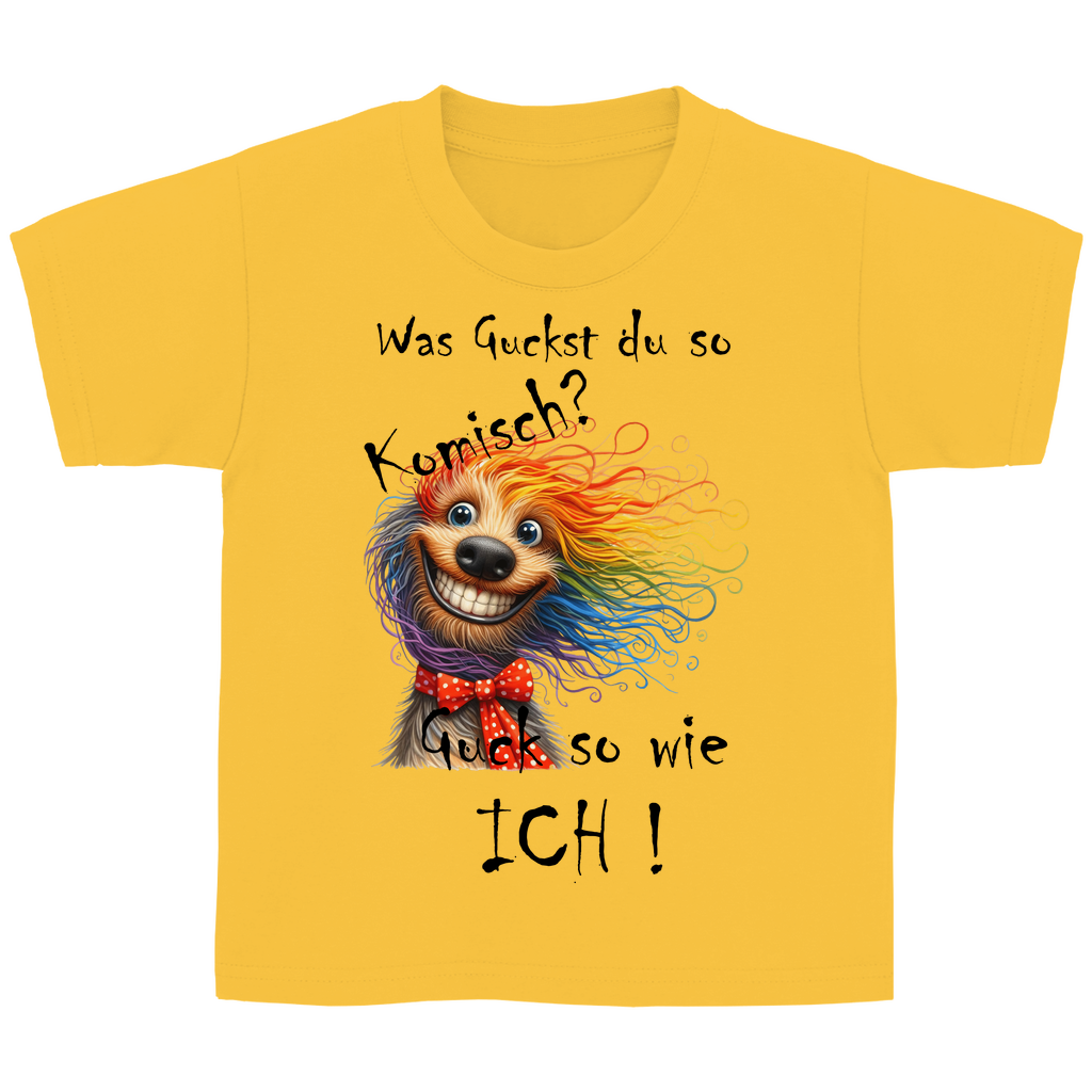 Kinder Basic T-Shirt was kuckst du ? 03S