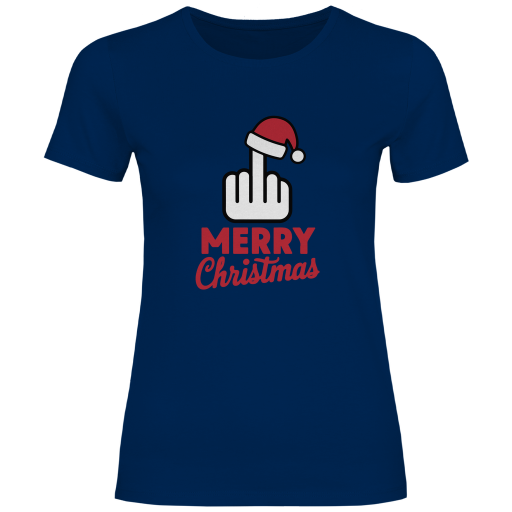 Damen T-Shirt weihnachten-06