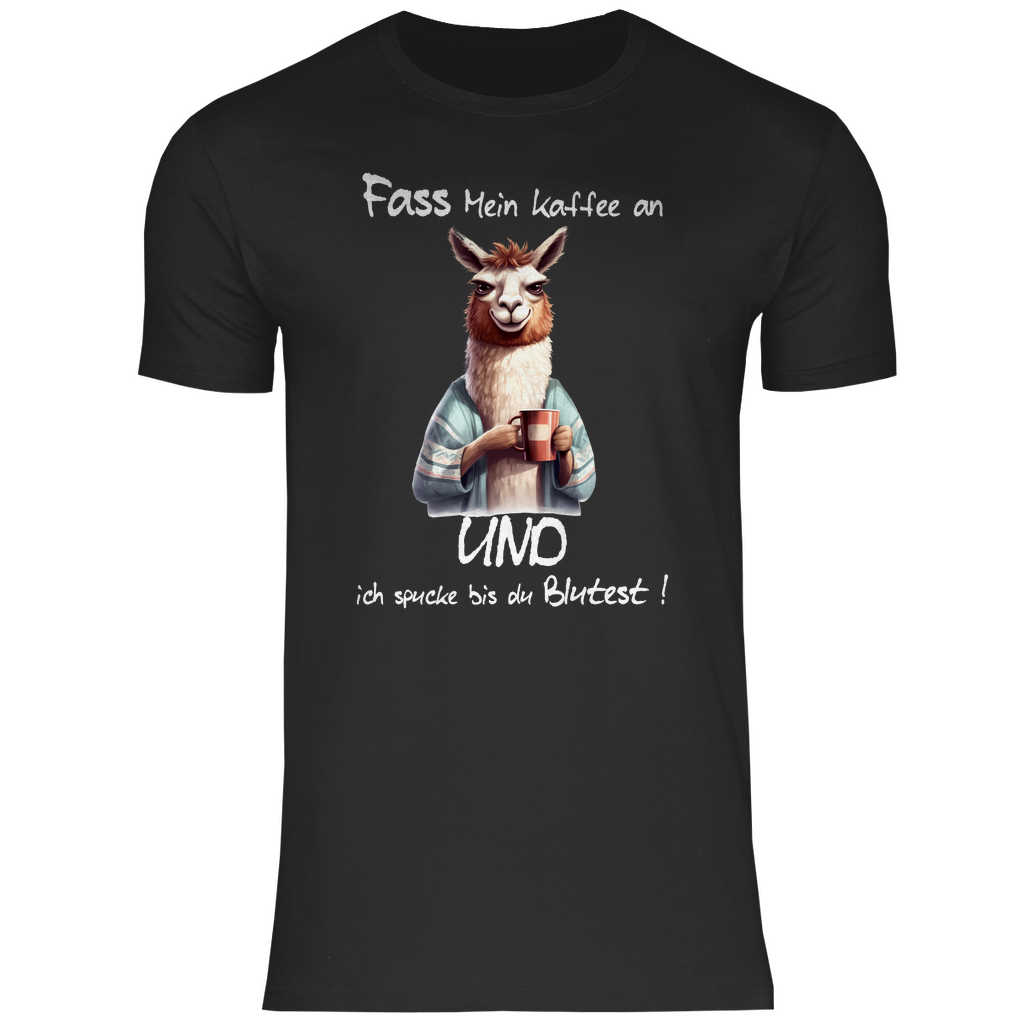Herren T-Shirt Lama