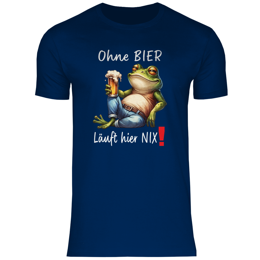 Herren T-Shirt Ohne Bier-01