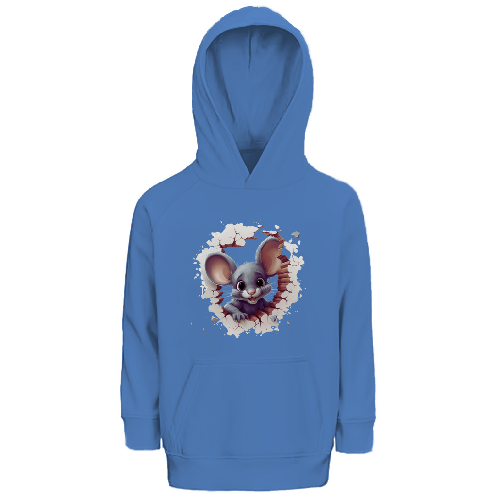 Kinder Premium Bio Hoodie maus-02
