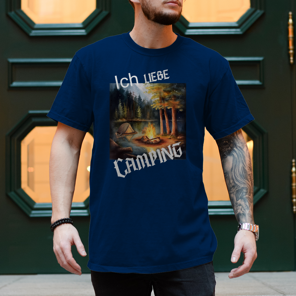 Herren T-Shirt Camping-01