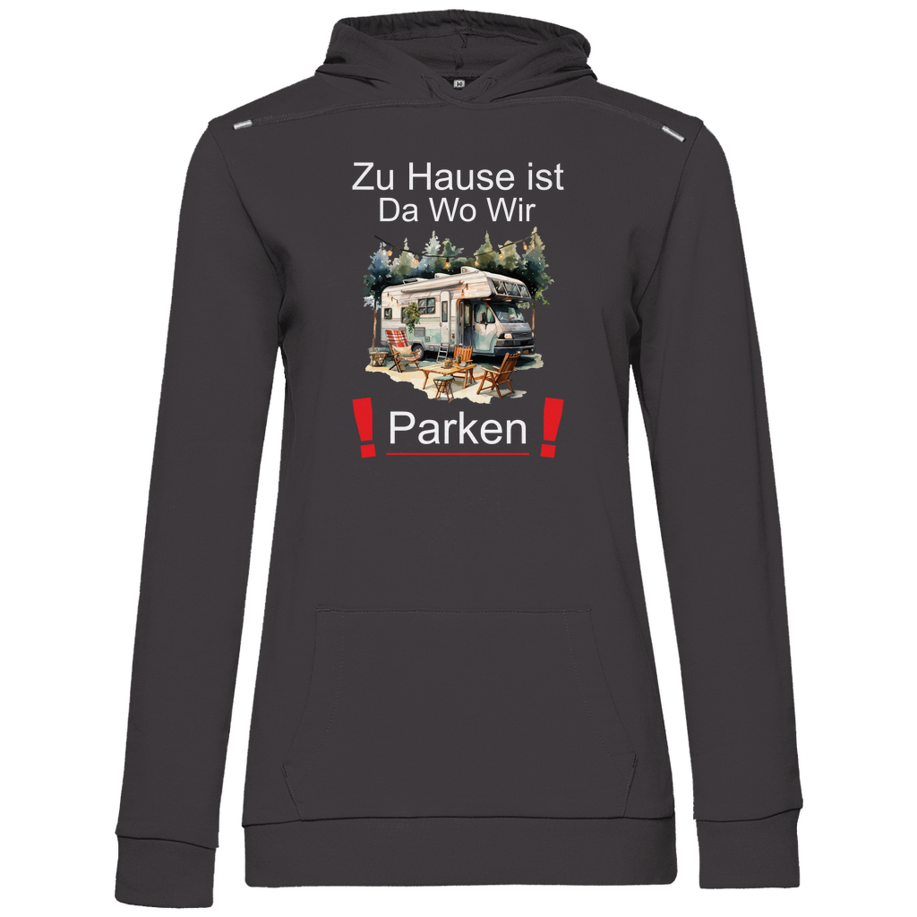 Damen Promo Hoodie zu hause ist da wo wir parken-02 camping