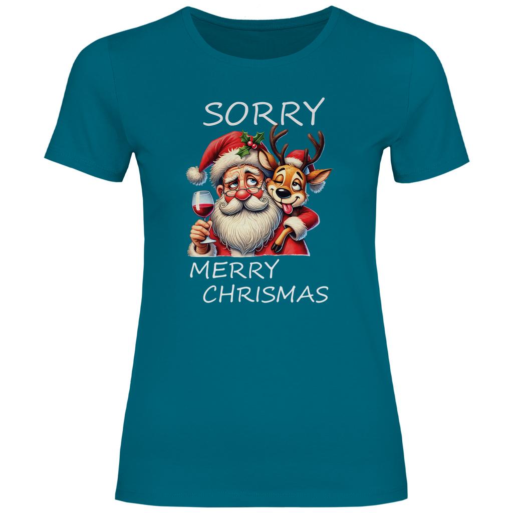 Damen T-Shirt weihnachten-13