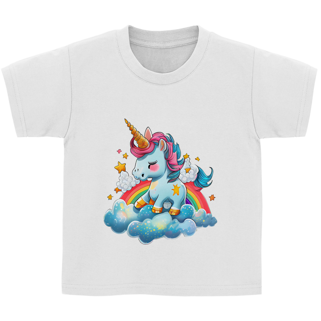 Kinder Basic T-Shirt unicorn-01