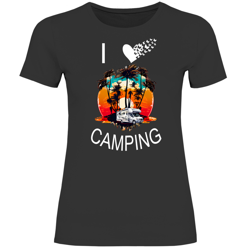 Damen T-Shirt Camping-05