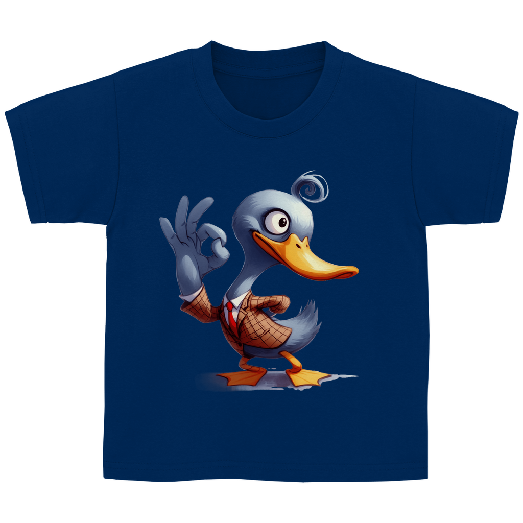 Kinder Basic T-Shirt ente01