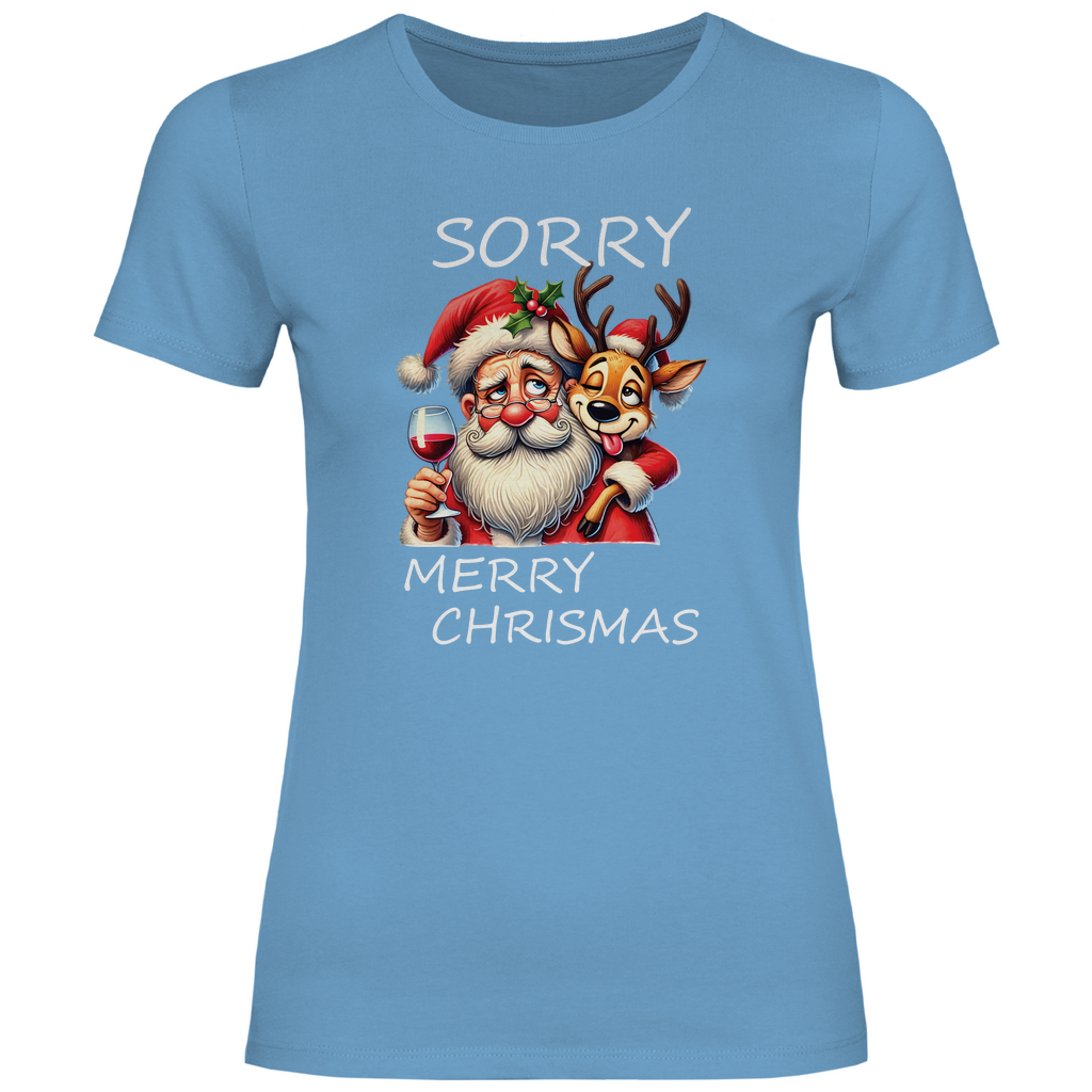 Damen T-Shirt weihnachten-13